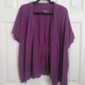 Lane Bryant Cardigan 24/26 purple